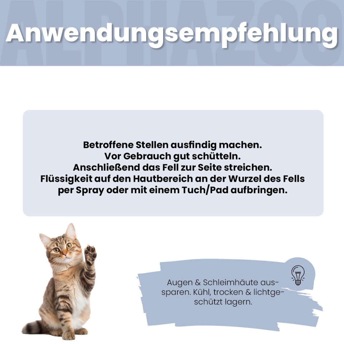 Brandlöscher Anti Juckreiz Spray für Katzen