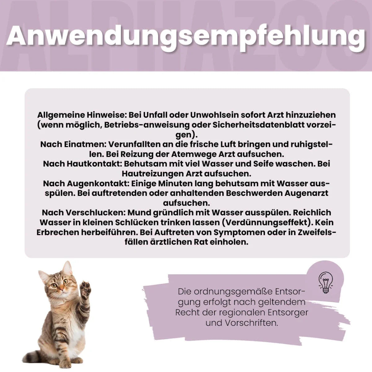 ByeByeVloh Spot-On für Katze