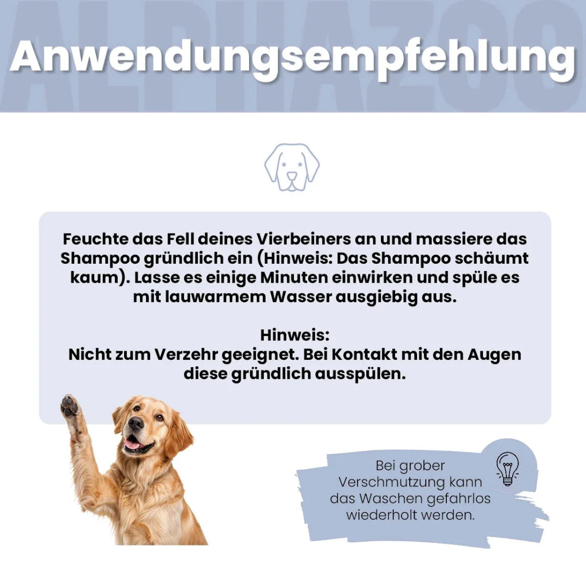 Coco Loco Shampoo für Hunde