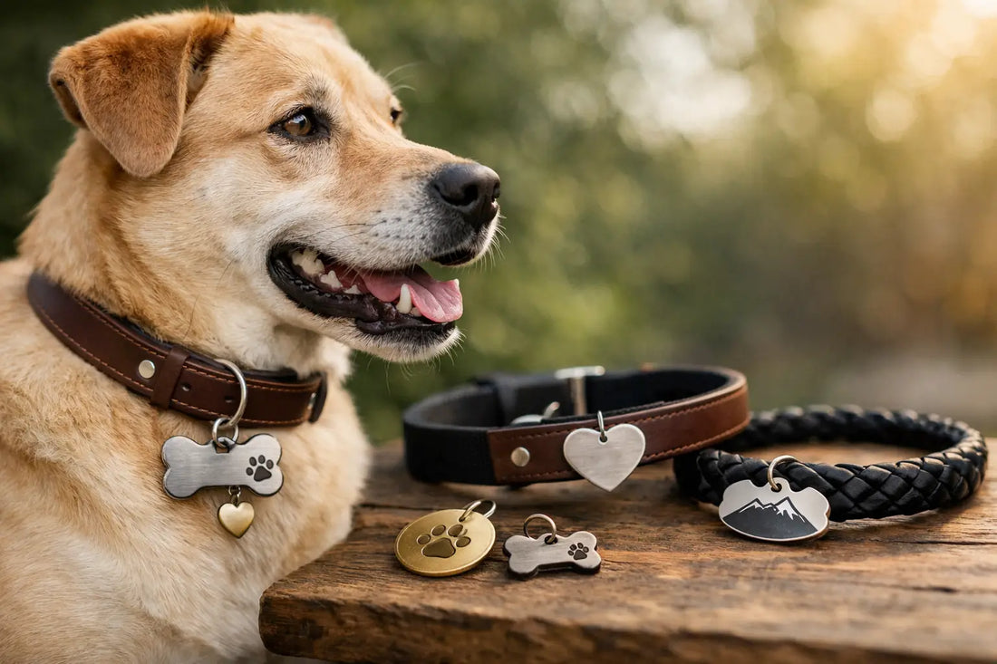 15 schöne Gravur Ideen für dein Hundehalsband
