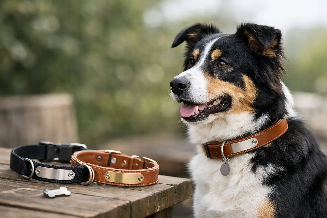 Welches Hundehalsband mit Gravur ist sinnvoll?