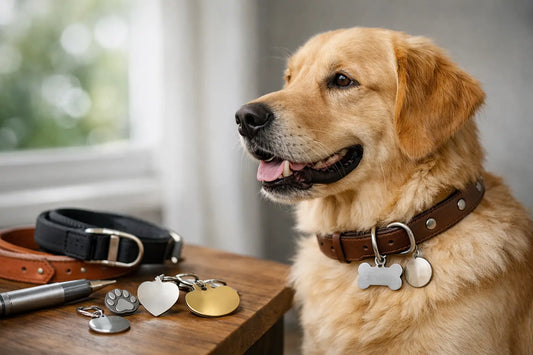 Halsband mit Gravur für Hunde richtig wählen