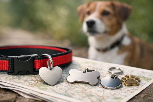 Beispiel Gravur für entlaufene Hunde richtig wählen