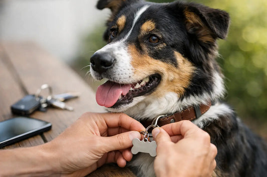 Welche Telefonnummer auf Hundemarke gehört drauf?