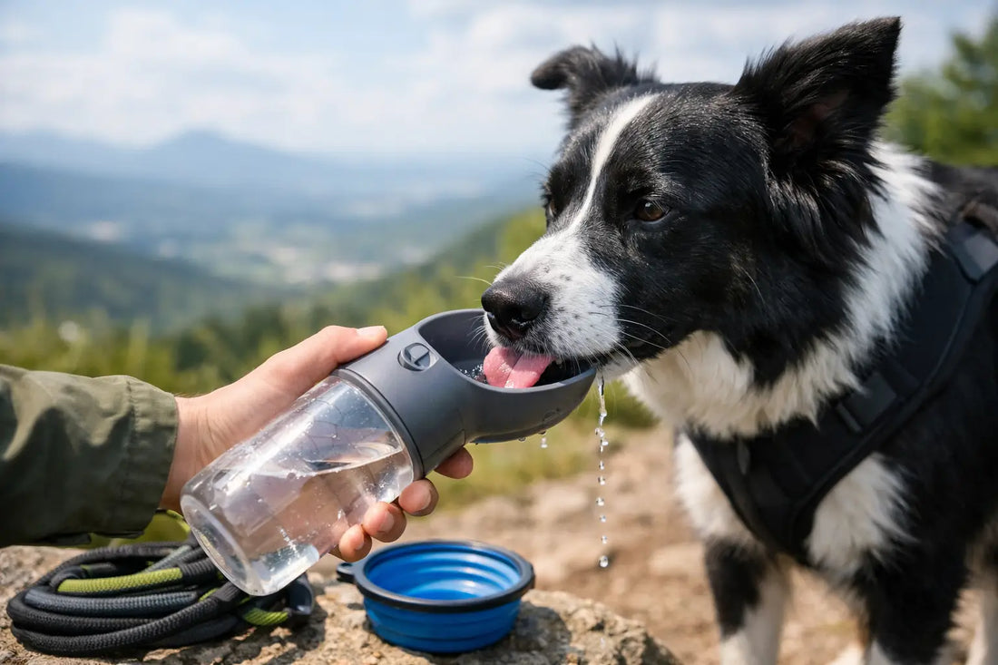 Trinkflasche für Hund unterwegs richtig wählen