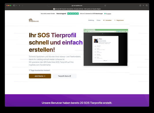 SOS Tierverzeichnis von mypfute.com