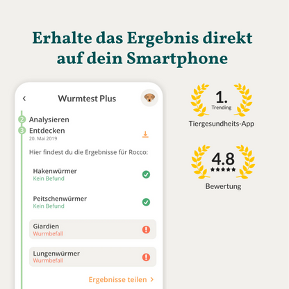 Wurmtest Plus Hund