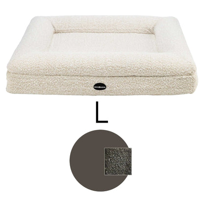 Hundebett Barklay Größe L mit Bouclébezug