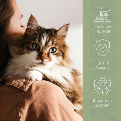 Alpha-Barf Futteröl für Katzen