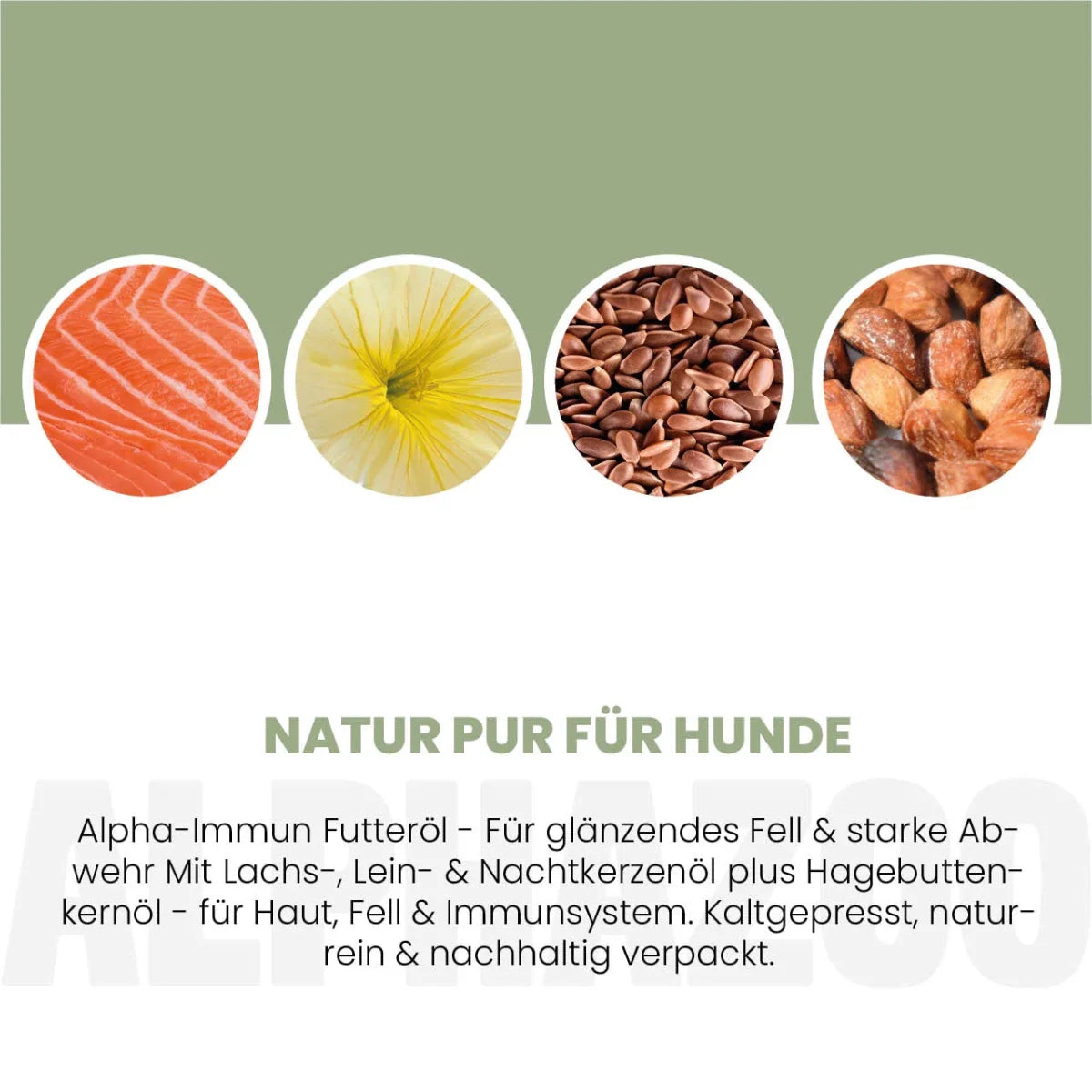 Alpha-Immun Futteröl für Hunde