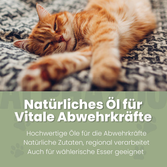 Alpha-Immun Futteröl für Katzen