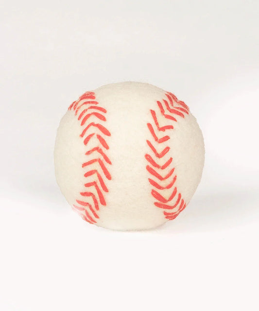 BUDDY. Hundespielzeug aus Schafwolle "Baseball"
