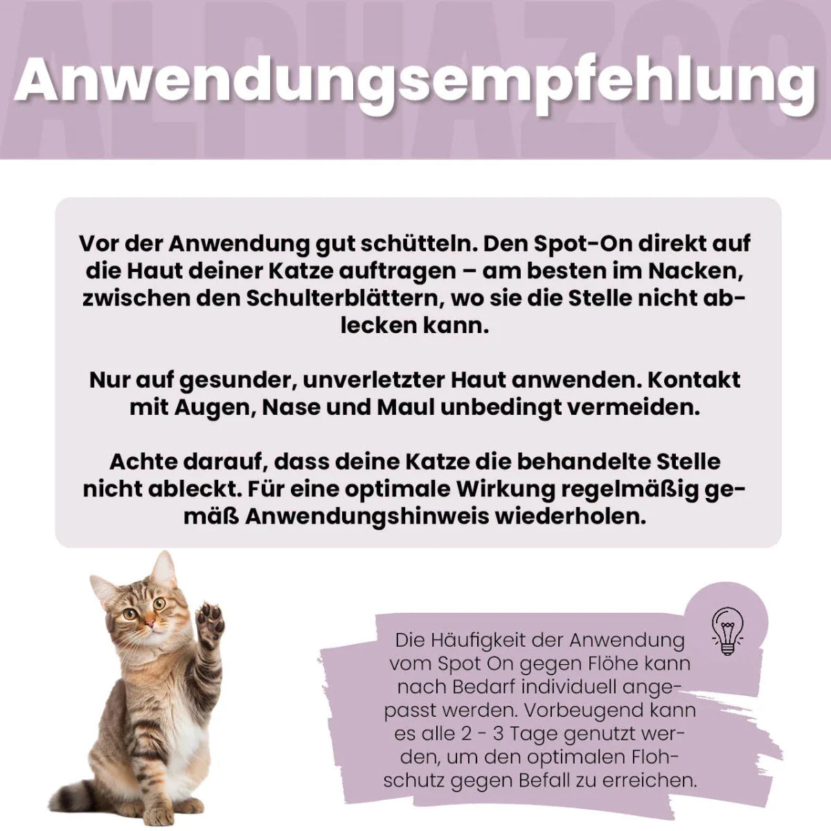 ByeByeVloh Spot-On für Katze