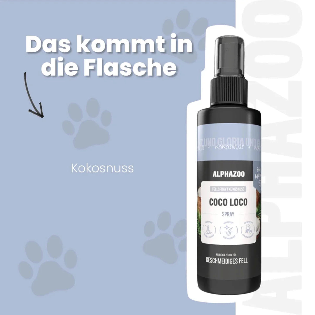 Coco Loco Fellspray für Hunde