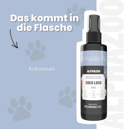 Coco Loco Fellspray für Hunde