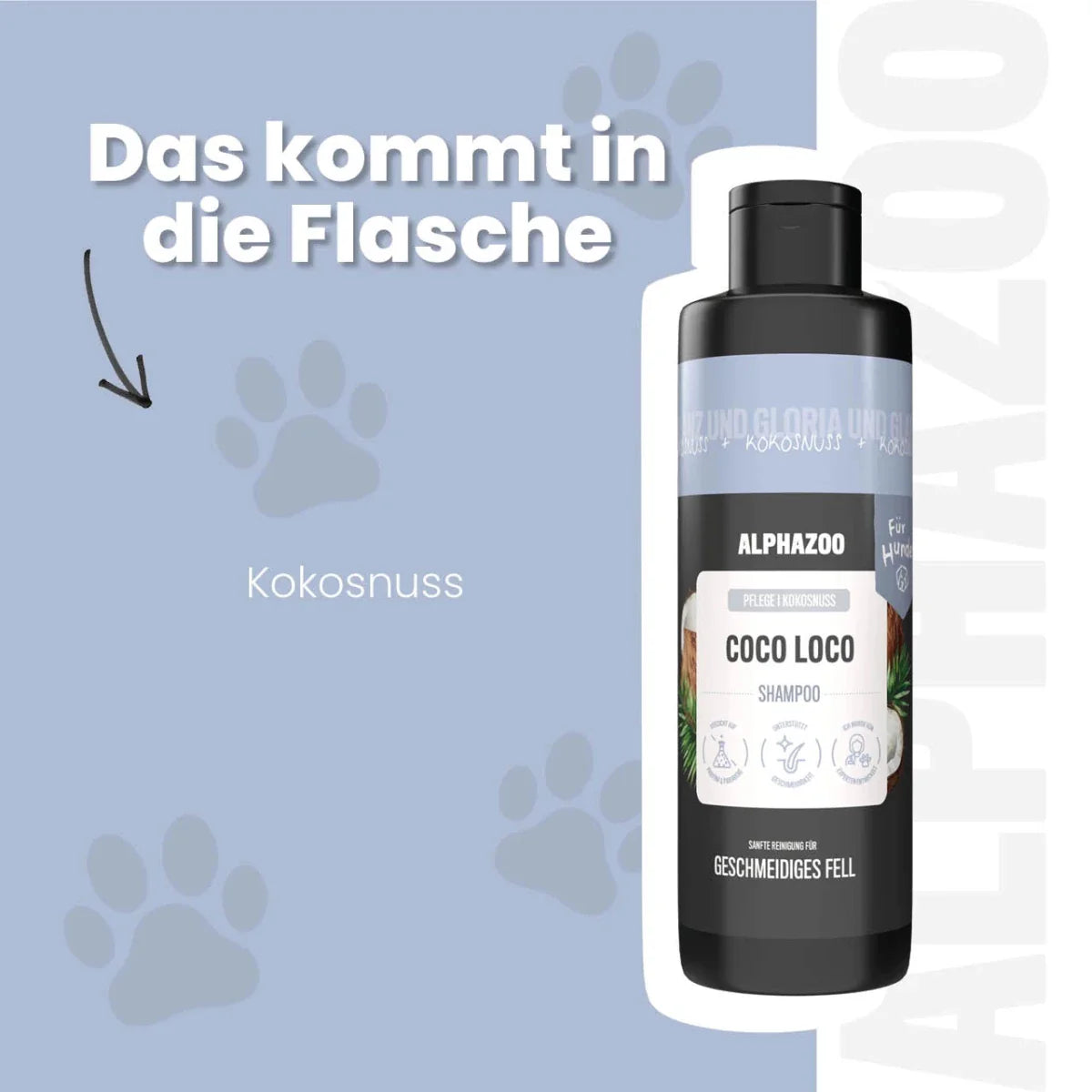 Coco Loco Shampoo für Hunde