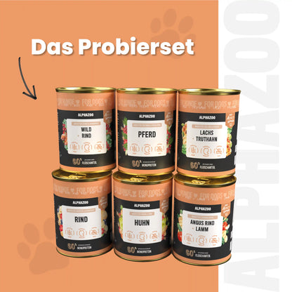 Probierschmaus Hund