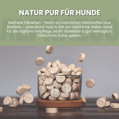 Bierhefe Tabletten für Hunde