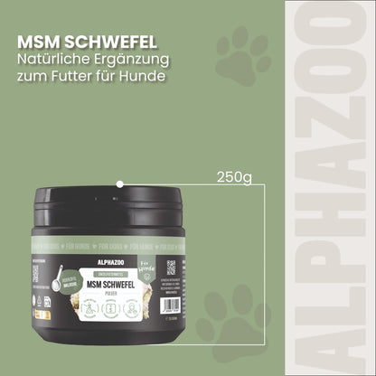 MSM Pulver für Hunde