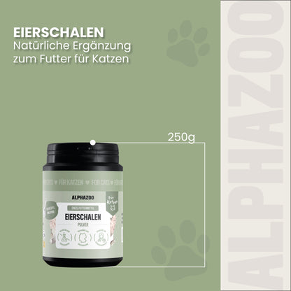 Eierschalenpulver für Katzen
