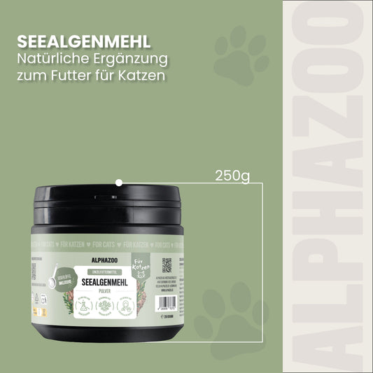 Seealgenmehl für Katzen