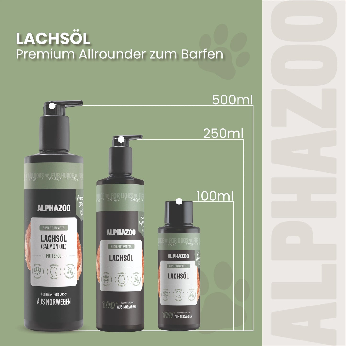 Lachsöl für Hunde