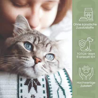 Lachsöl für Katzen