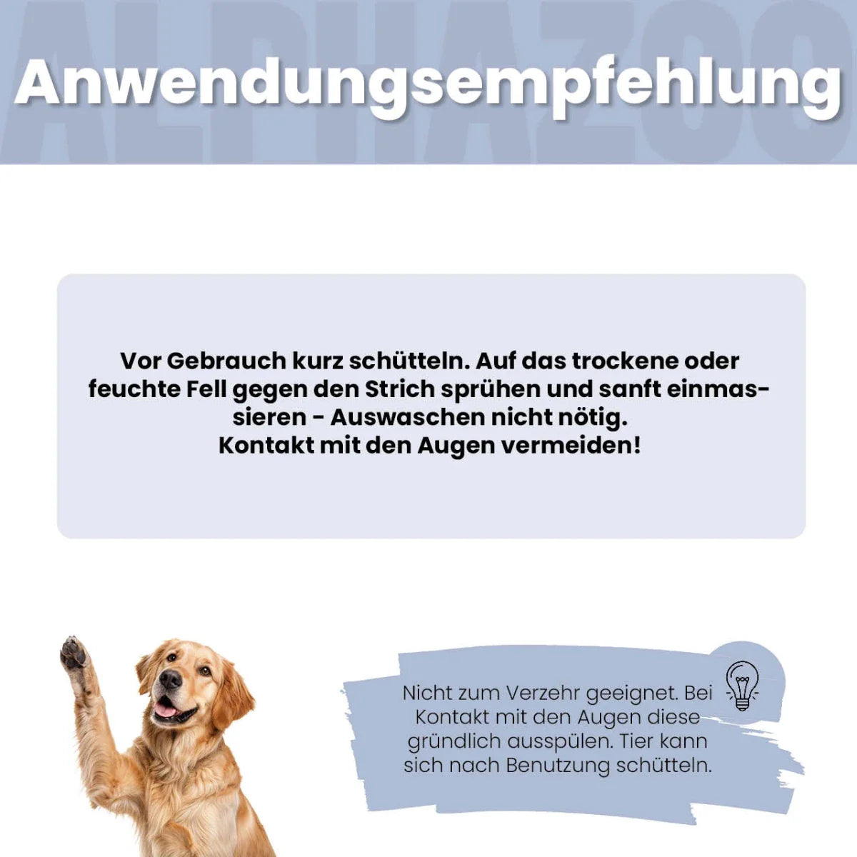 Lavellness Fellspray für Hunde