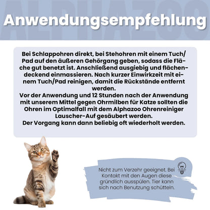 Ohrmilbenöl für Katzen