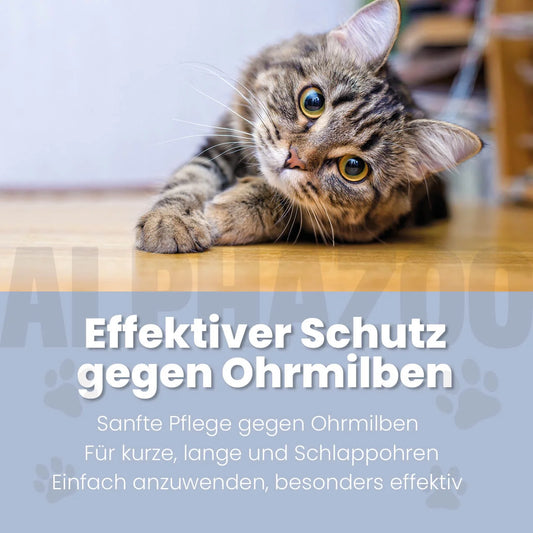 Ohrmilbenöl für Katzen