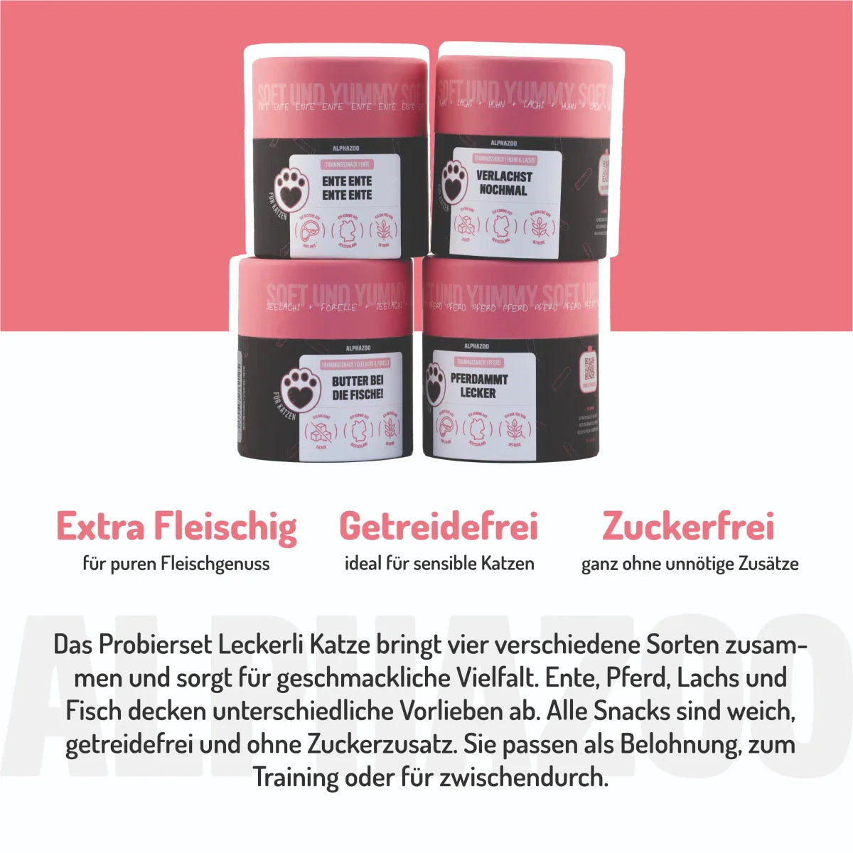 Probierset Leckerli Katze